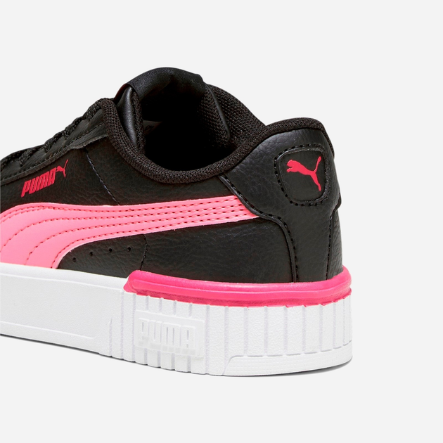 Дитячі кеди для дівчинки Puma Carina 2.0 PS 38618611 32.5 (13.5) Чорний/Червоний (4065454864345) - зображення 6