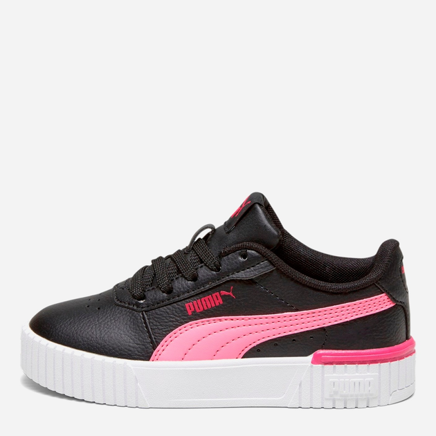 Sneakersy dziecięce dla dziewczynki Puma Carina 2.0 PS 38618611 34 (1.5) Czarny/Czerwony (4065454864369) - obraz 3