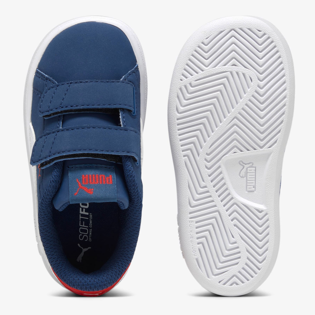Sneakersy chłopięce na rzepy Puma Puma Smash 3.0 Buck V Inf 39204105 23 (6) Granatowe (4099683119884) - obraz 6