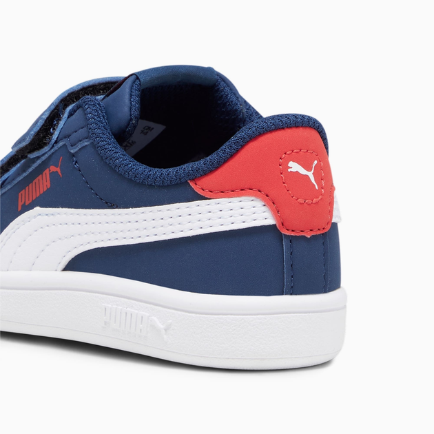 Sneakersy chłopięce na rzepy Puma Puma Smash 3.0 Buck V Inf 39204105 26 (8.5) Granatowe (4099683119914) - obraz 4