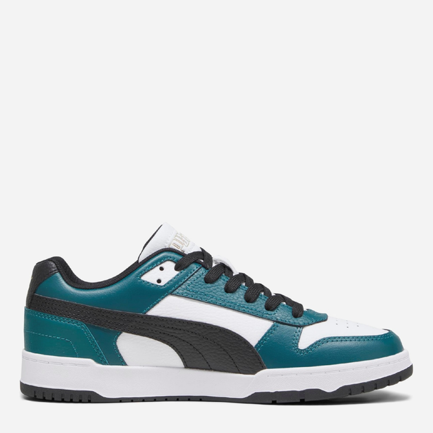 Чоловічі кеди низькі Puma RBD Game Low 38637321 43 (9UK) 28 см Білий/Чорний/Зелений (4099683258231) - зображення 1