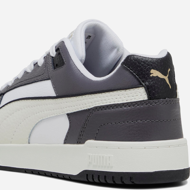 Sneakersy męskie do kostki Puma RBD Game Low 38637322 44.5 (10UK) 29 cm Biały/Szary (4099683259054) - obraz 5