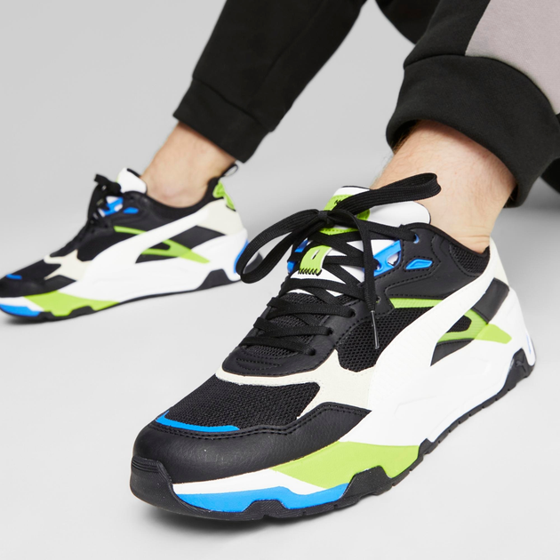 Чоловічі кросівки Puma Trinity 38928912 44 (9.5UK) 28.5 см Чорні з білим і салатовим (4065454968067) - зображення 5