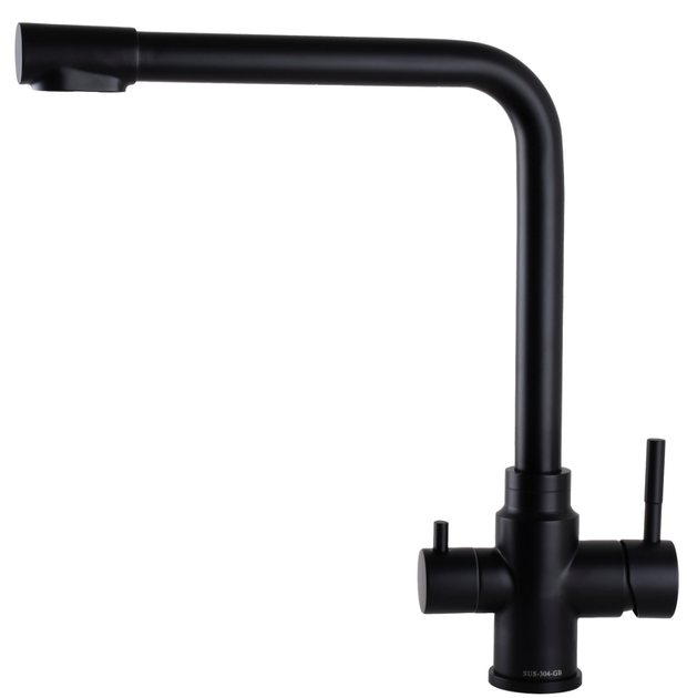 Кухонный смеситель Globus с подключением к фильтру (Globus Lux ALPEN SUS-0888-BB) - изображение 5