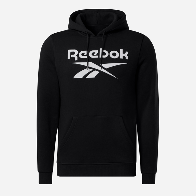 Bluza męska z kapturem Reebok Identity Big 100050290 M Czarna (4066751141177) - obraz 6