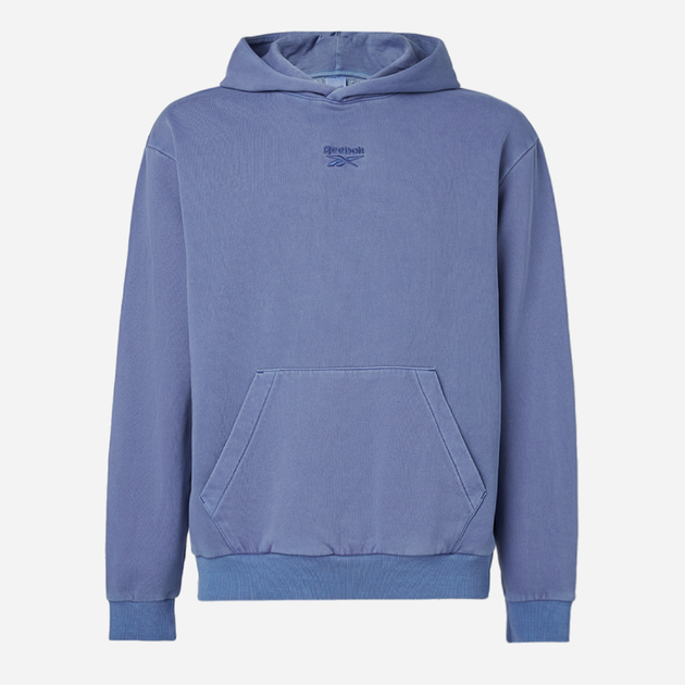 Bluza męska z kapturem kangurka Reebok Ri Washed Oth Hood 100075315 XL Niebieska (1200143280638) - obraz 4