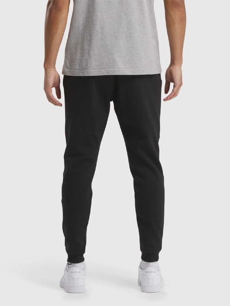 Спортивні штани чоловічі Reebok Identity Smal 100202842 S Чорні (1200143504635) - зображення 2