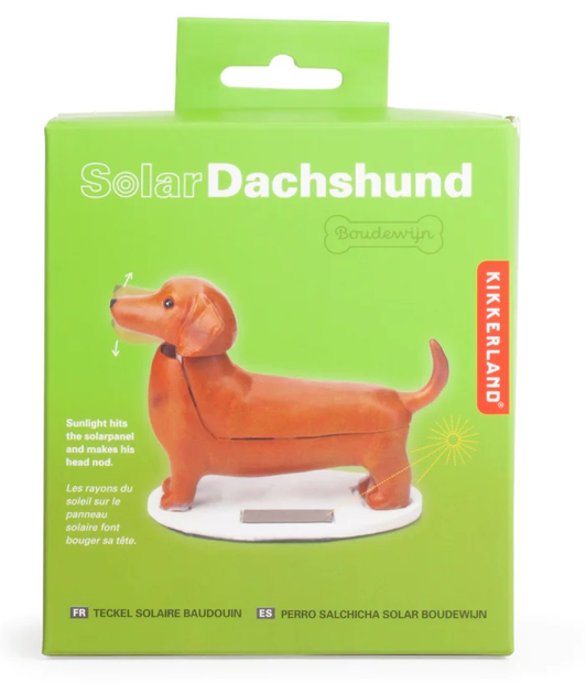 Figurka Kikkerland Jamnik Boudewijn 6 cm Brązowy (612615084148) - obraz 3