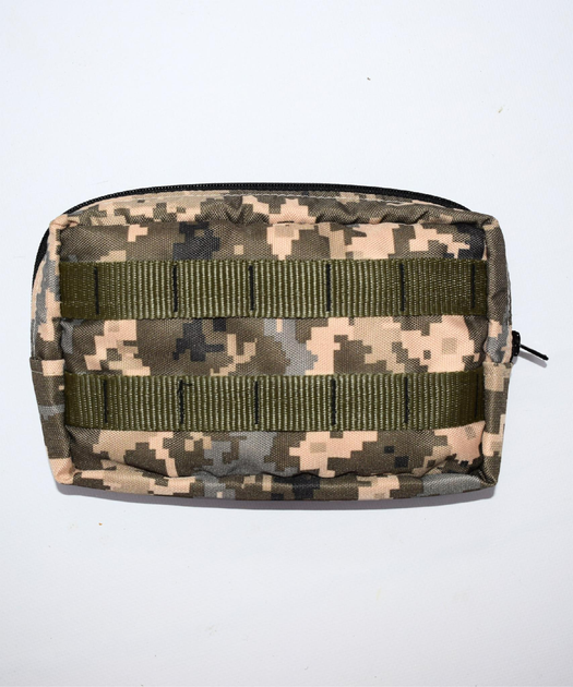 Подсумок тактический утилитарный сумка Органайзер с системой Molle молли Пиксель - изображение 1