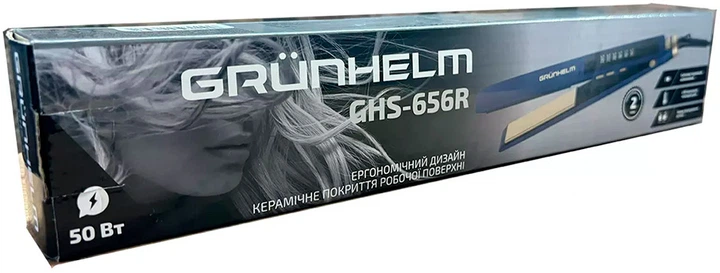 Випрямляч для волосся Grunhelm GHS-656 R (BP131673) - зображення 3