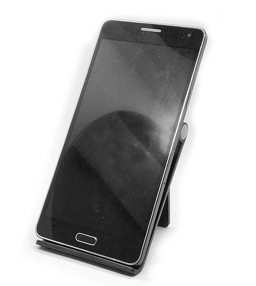 Держатель для телефона L 302 / Подставка настольная / Сложная подставка / Черный - изображение 2
