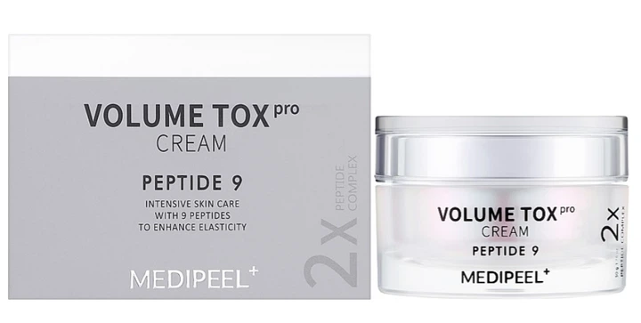 Мощный пептидный антивозрастной крем Medi Peel Peptide Volume Tox Cream Pro 50 мл - Фото 1 Мощный пептидный антивозрастной крем Medi Peel Peptide Volume Tox Cream Pro 50 мл - изображение 1