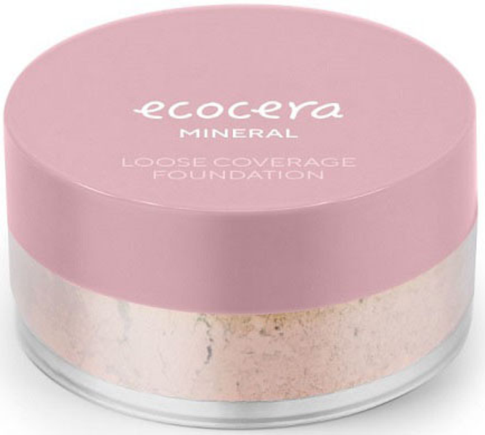Sypki podkład Ecocera Mineral Loose Coverage mineralny kryjący neutralny N2 Zurich 4 g (5908217991300) - obraz 1