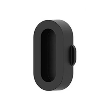 Силиконовая заглушка для защиты зарядного порта часов Garmin / Черний - изображение 3