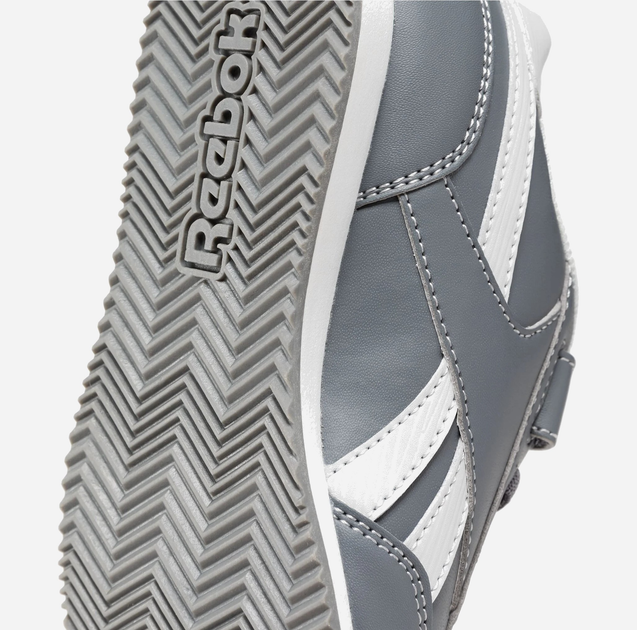 Buty sportowe chłopięce na rzepy Reebok Royal Cl Jog 100074581 34 Szare (1200143121795) - obraz 7