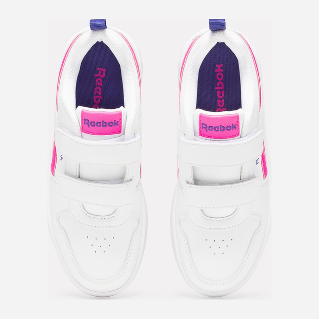 Sneakersy dziecięce dla dziewczynki na rzepy Reebok Royal Prime 2 100074594 34 Białe (1200143126943) - obraz 5