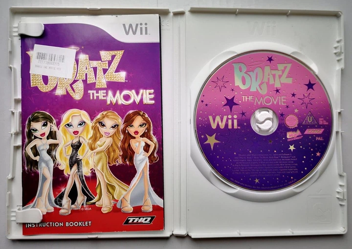 Bratz the Movie, англійська версія - диск Nintendo Wii, Б/В - зображення 2