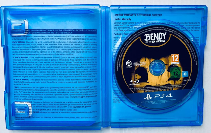 ROZETKA » Bendy And The Ink Machine, Б/У, английская версия
