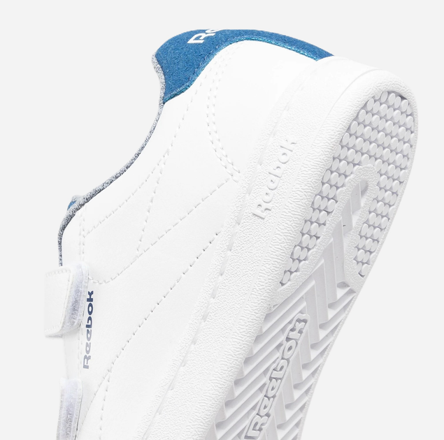 Sneakersy chłopięce na rzepy Reebok Royal Complete C 100075152 32 Białe (1200143259986) - obraz 7