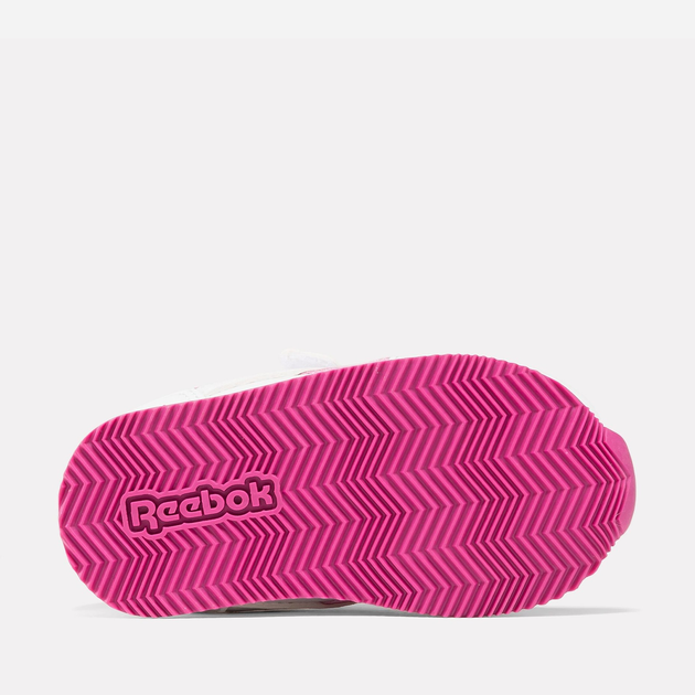Дитячі кросівки для дівчинки Reebok Royal Cl Jog 100075162 22 Білі з рожевим (1200143260852) - зображення 5
