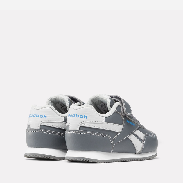 Дитячі кросівки для хлопчика Reebok Royal Cl Jog 100075173 22.5 Сірі (1200143261750) - зображення 3