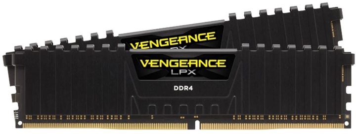 Оперативна пам'ять Corsair DDR4-3000 65536MB PC4-24000 (Kit of 2x32768) Vengeance LPX Black (840006612902) - зображення 1