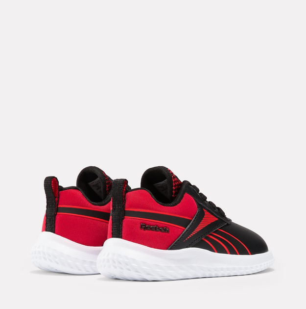 Дитячі кросівки для хлопчика Reebok Rush Runner 5 100075216 22 Чорні з червоним (1200143267592) - зображення 3