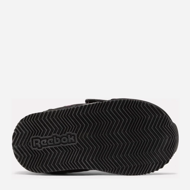 Sneakersy dziecięce dla dziewczynki na rzepy Reebok Royal Cl Jog 100075218 25.5 Czarne (1200143267981) - obraz 5