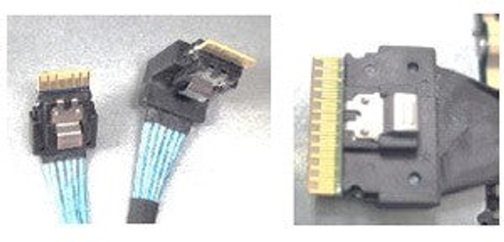 Kabel Intel Kit 1U mini-Sas CPU (4+4-pin) - HSBP x4 (CYPCBLSL104KIT) - obraz 1