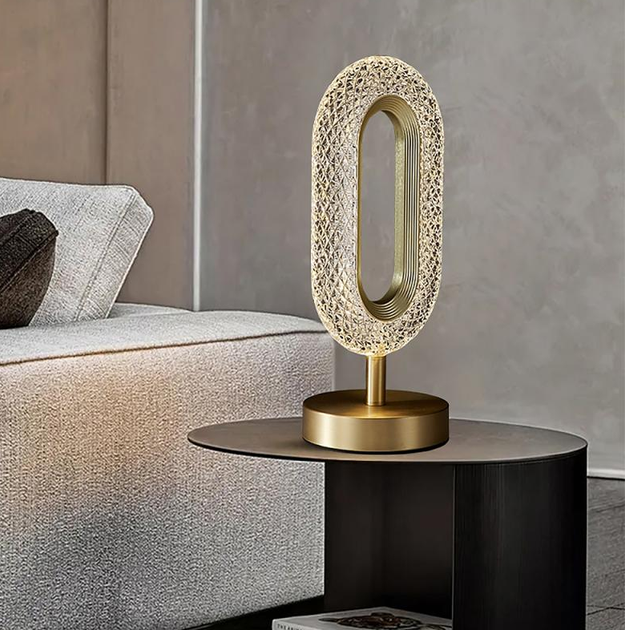 Настільна лампа Нічник імітація кришталю Creatice Table Lamp 14 - зображення 6