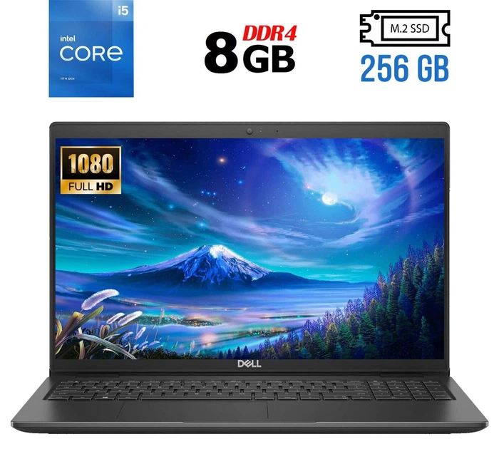 ② DELL Latitude 3520 16GB 256GB FHD Ноутбук Б-клас Dell Latitude 3520 / 15.6