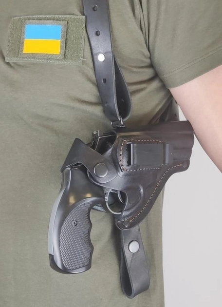 Кобура оперативна револьверна 3" зі скобщю формована - зображення 1