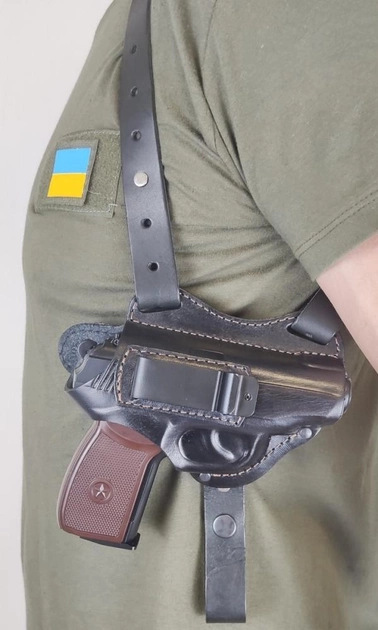 Кобура оперативная для пистолета ПМ Макарова со скобой формированная - изображение 1