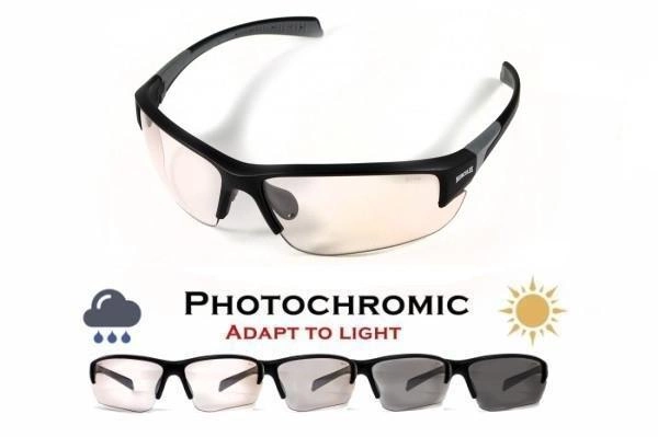 Очки защитные фотохромные Global Vision Hercules-7 Photochromic (clear) прозрачные фотохромные - изображение 1