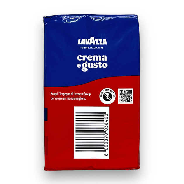 Кофе молотый Lavazza crema e gusto classico 40% arabica / 60% robusta, 250 г - Фото 2 Кофе молотый Lavazza crema e gusto classico 40% arabica / 60% robusta, 250 г - изображение 2
