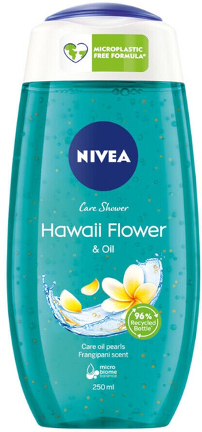 Żel pod prysznic Nivea Care Shower Hawaii Flower & Oil 250 ml (4005808732760) - obraz 1