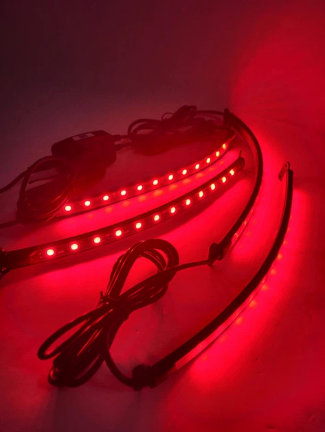 Универсальная светодиодная RGB led подсветка салона автомобиля (управление с телефона) - изображение 6