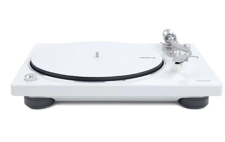 Проигрыватель виниловых дисков Denon DP-400 White - изображение 3