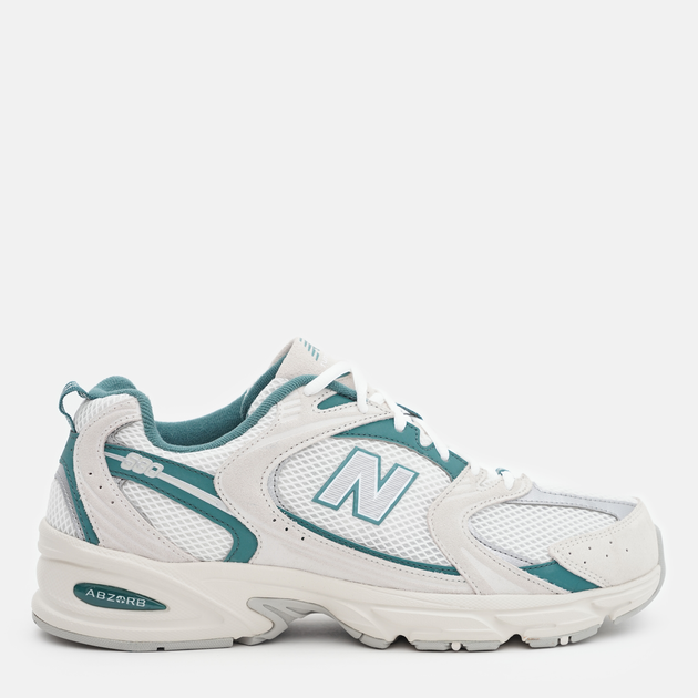 Акція на Чоловічі кросівки New Balance 530 MR530QA 46.5 (12US) 30 см Бежевий/Зелений від Rozetka