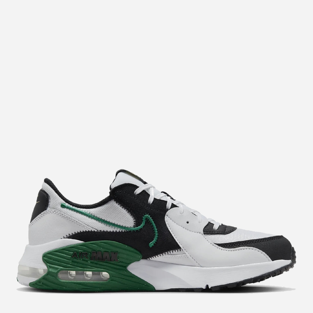 Акція на Чоловічі кросівки Nike Air Max Excee DZ0795-102 44.5 (10.5US) 28.5 см White/Malachite-Black-White від Rozetka