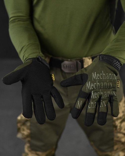 Перчатки тактичні Mechanix FastFit olive ВТ6725 2XL - зображення 2