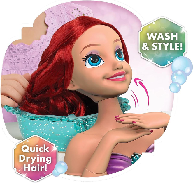 Disney - ARI Манекен для прически Дисней Ариель Disney Princess Shimmer