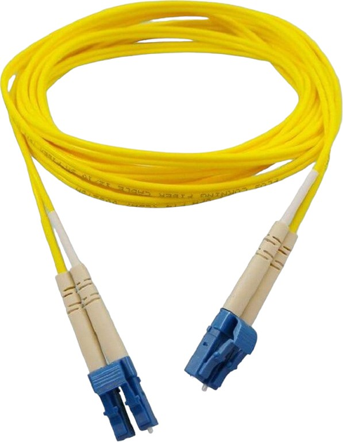 Оптичний патчкорд Cisco LC-LC 2 м Yellow (15216-LC-LC-5) - зображення 1