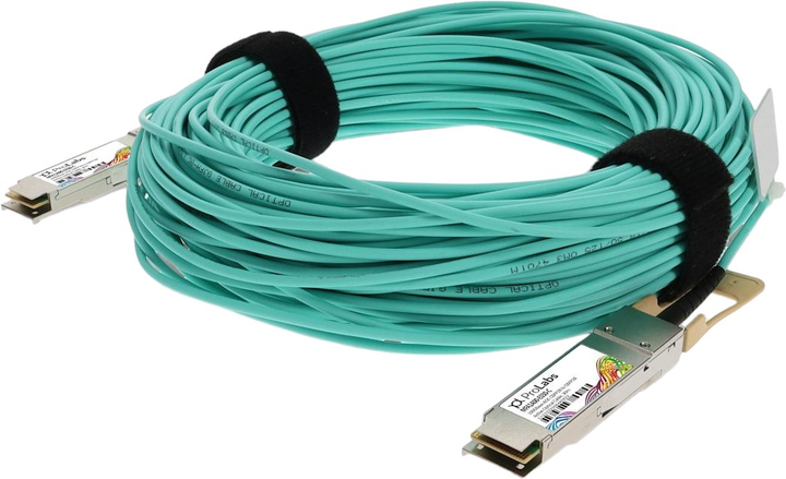 Оптичний патчкорд Mellanox QSFP 3 м Blue (980-9I14D-00B003) - зображення 1