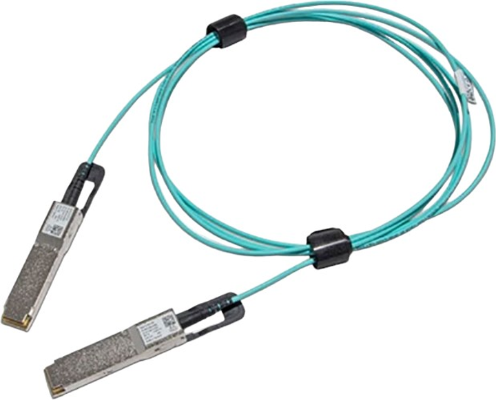 Оптичний патчкорд Mellanox QSFP56 3 м Blue (980-9I44P-00V003) - зображення 1