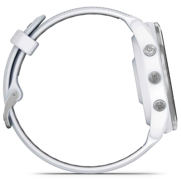 Смарт-годинник Garmin Forerunner 965 Titanium Bezel with Whitestone Case and Whitestone/Powder Gray Silicone Band (010-02809-81) - изображение 5