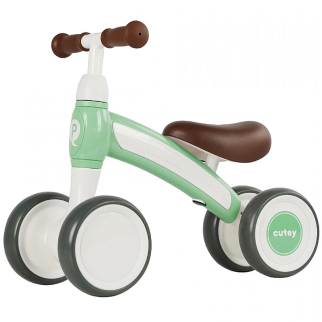 Біговел дитячий Qplay Cutey Light Green (B-400-5) М'ятний від 1 до 3 років - Фото 1 Біговел дитячий Qplay Cutey Light Green (B-400-5) М'ятний від 1 до 3 років - зображення 1