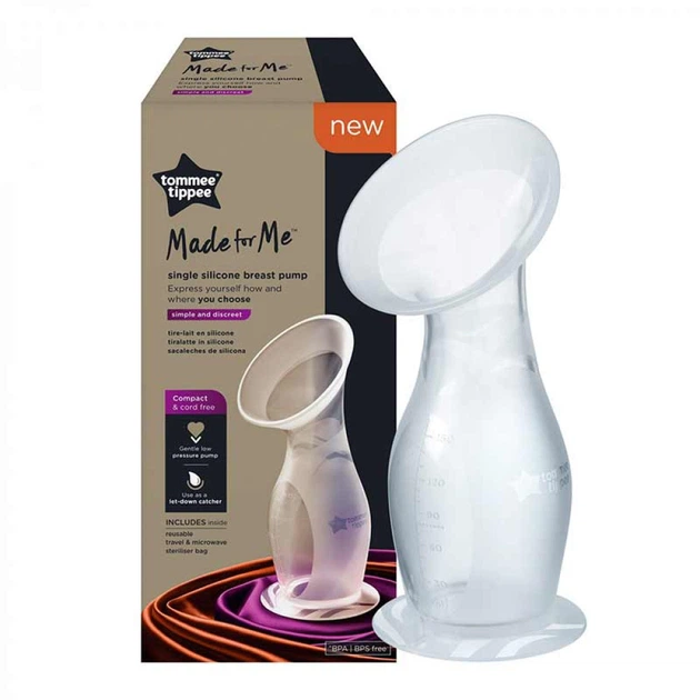 Силиконовый молокоотсос Tommee Tippee Made For ME (TT0246) - Фото 2 Силиконовый молокоотсос Tommee Tippee Made For ME (TT0246) - изображение 2