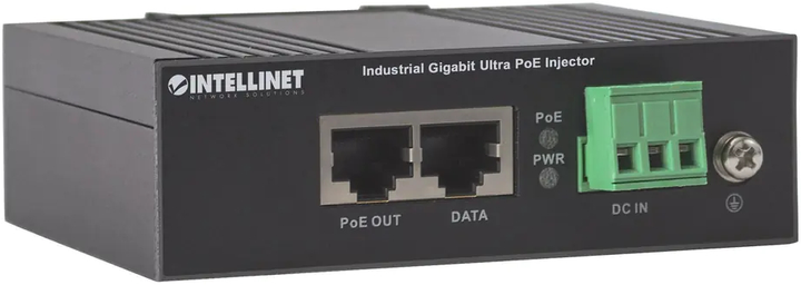 Блок живлення PoE Intellinet Network Solutions 1P 60W GIGA PROF (0766623561389) - зображення 3