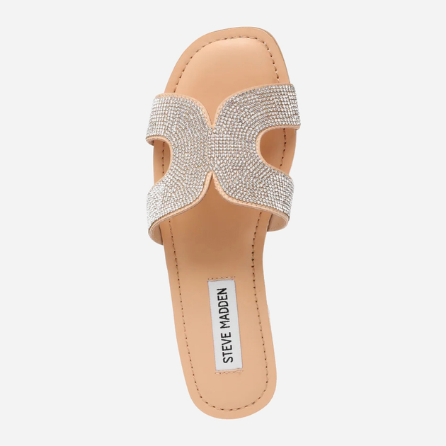 Жіночі шльопанці Steve Madden Zarnia-R SM11001990 38 Сріблясті (8720236697370) - зображення 5
